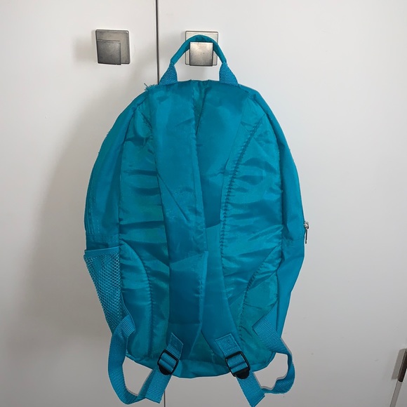 3/$50 Cyan Backpack with City Design - Picture 4 of 5